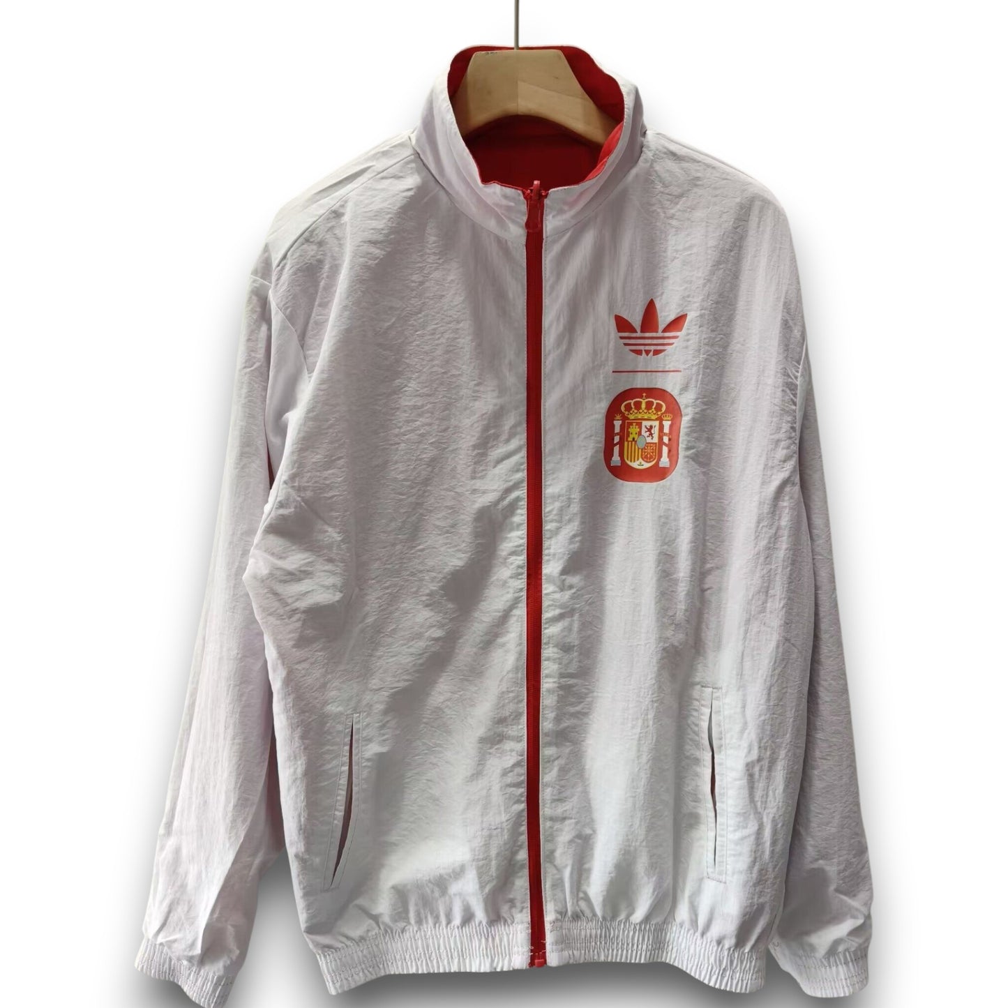 Chaqueta España 2026-2027 Cortavientos Reversible