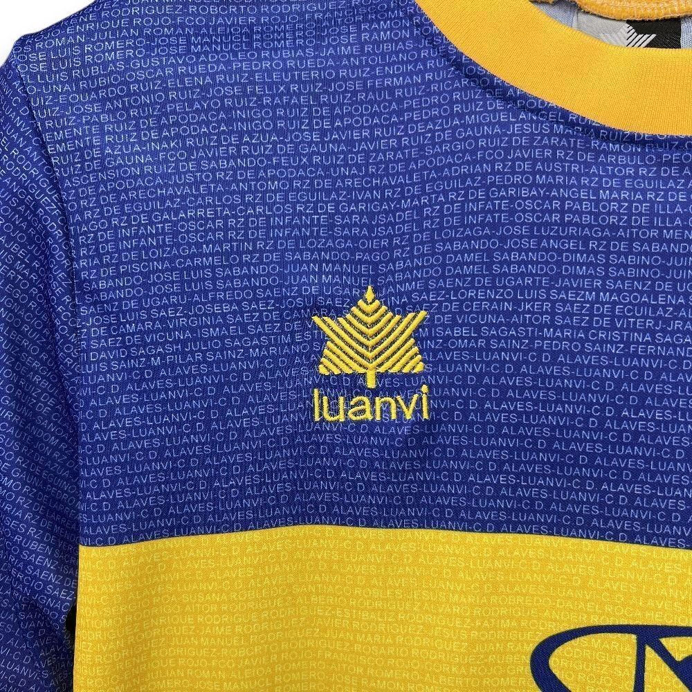 Camiseta Alavés 2000-2001 Final UEFA