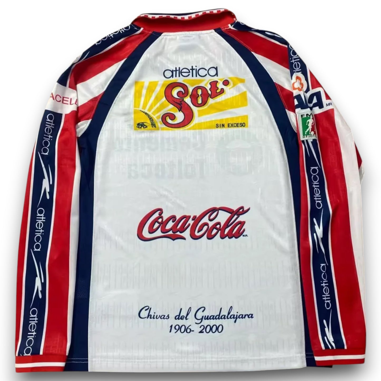 Camiseta Chivas 1999-2000 Visitante Manga Larga