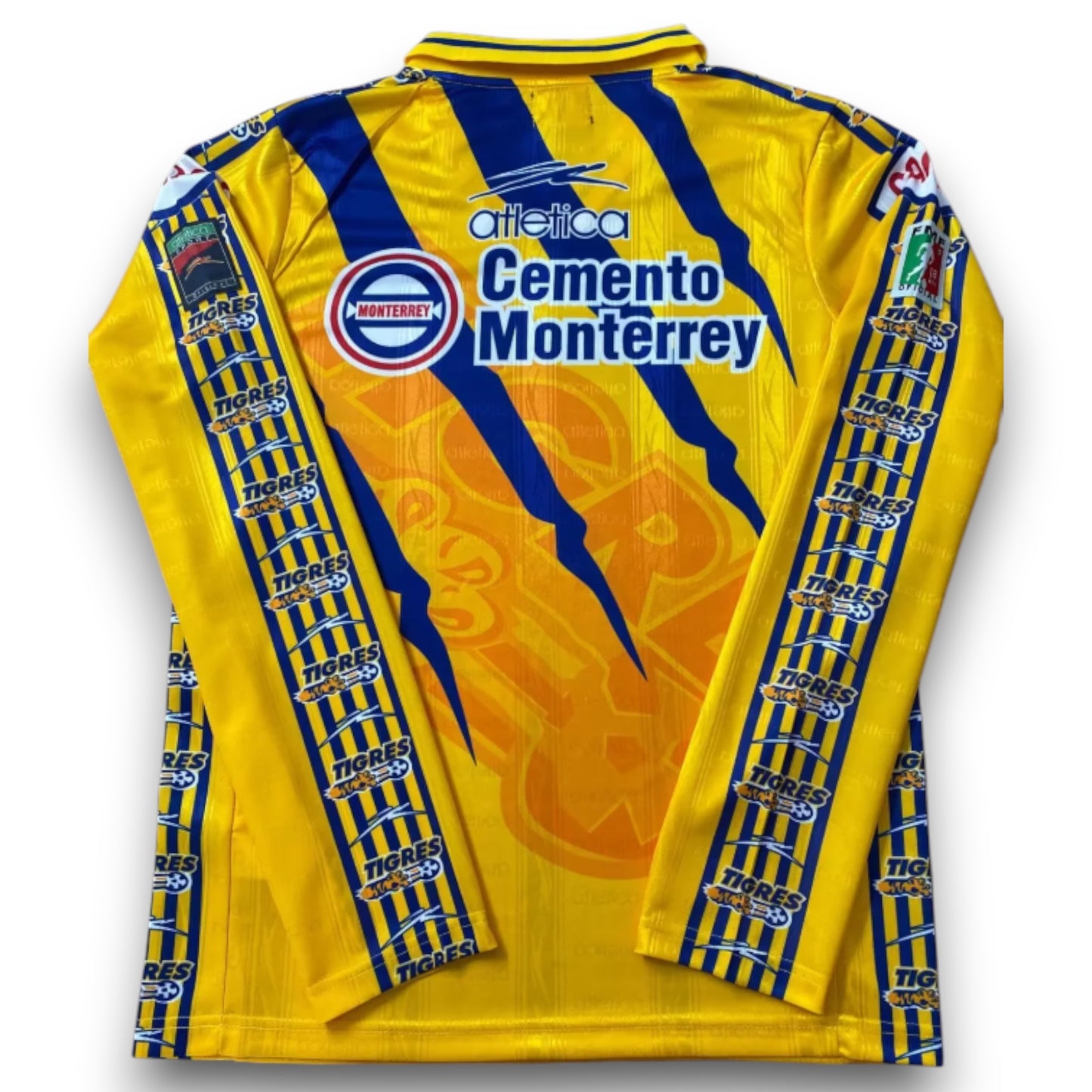Camiseta Tigres UANL 1997-1998 Local Manga Larga