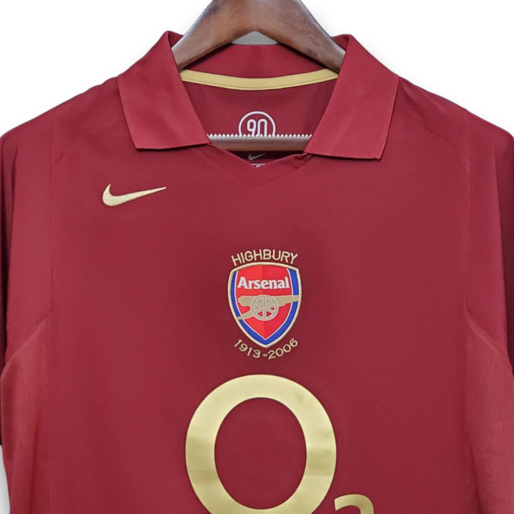 Camiseta Arsenal 2005-06 Local
