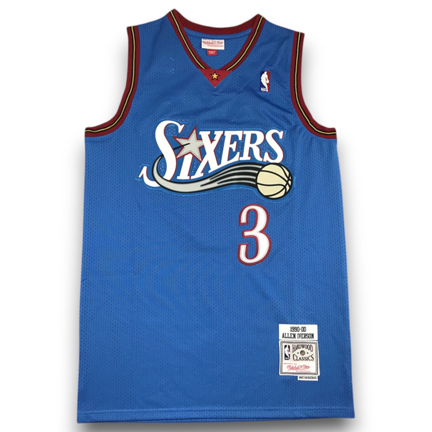 Camiseta Philadelphia 76ers Allen Iverson - Mitchell & Ness Blue
