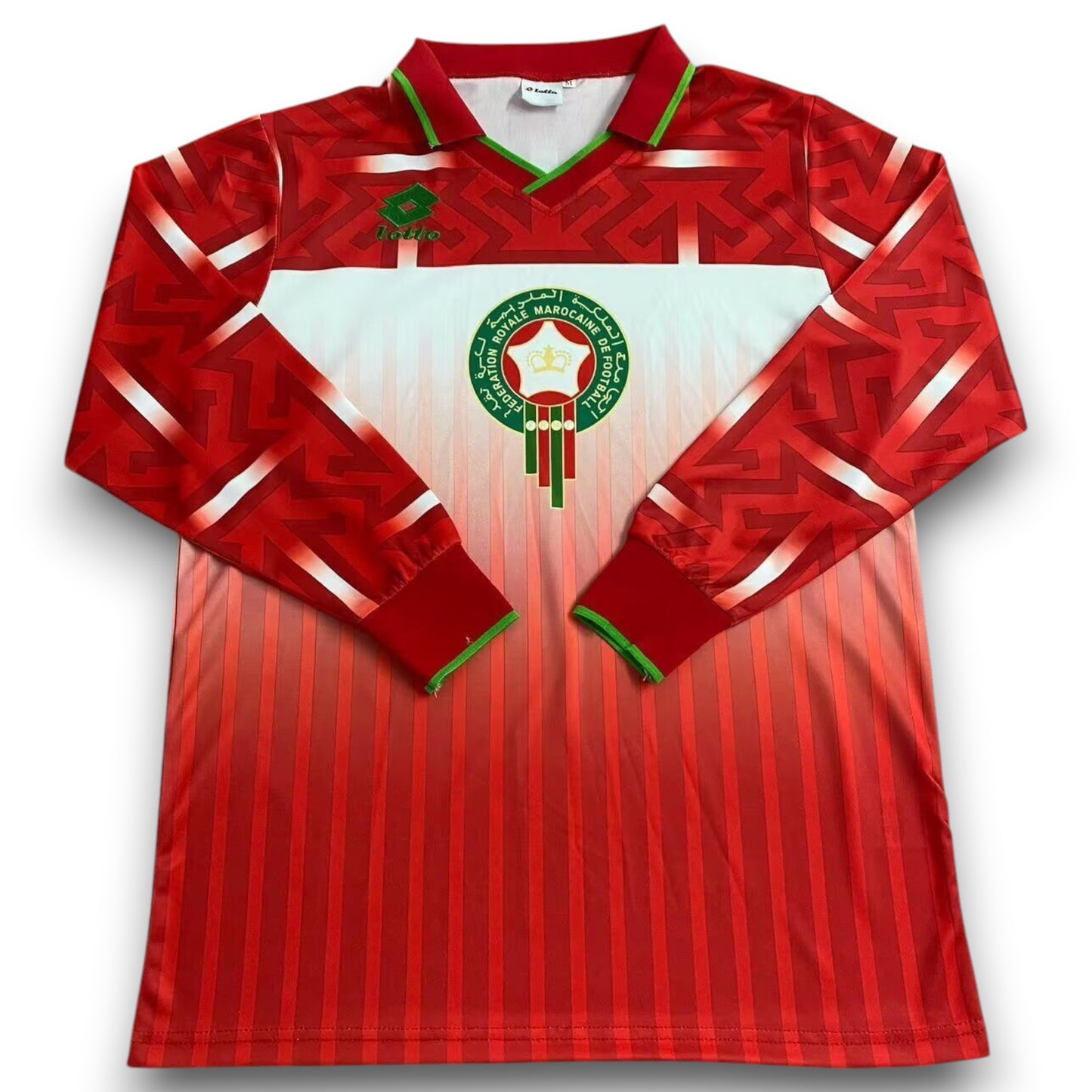 Camiseta Marruecos 1994-1995 Local Manga Larga