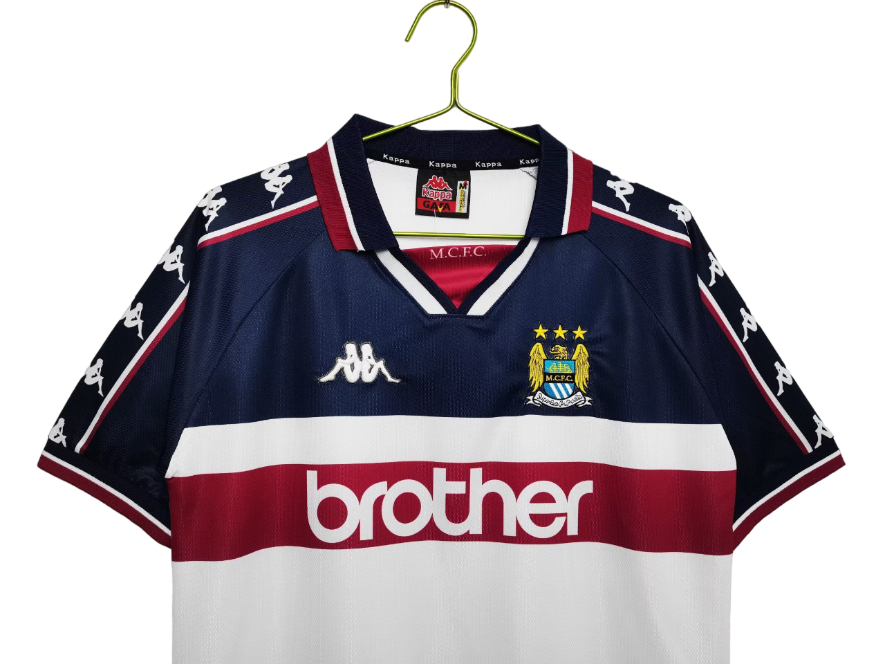 Camiseta Manchester City 1997-1998 Visitante