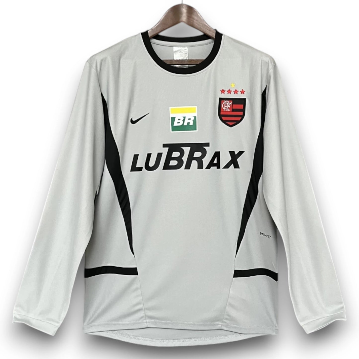 Camiseta Flamengo 2002-2003 Portero Local Manga Larga