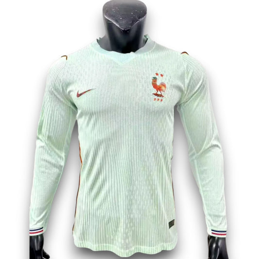 Camiseta Francia 2026-2027 Visitante Manga Larga - Version Pro Player
