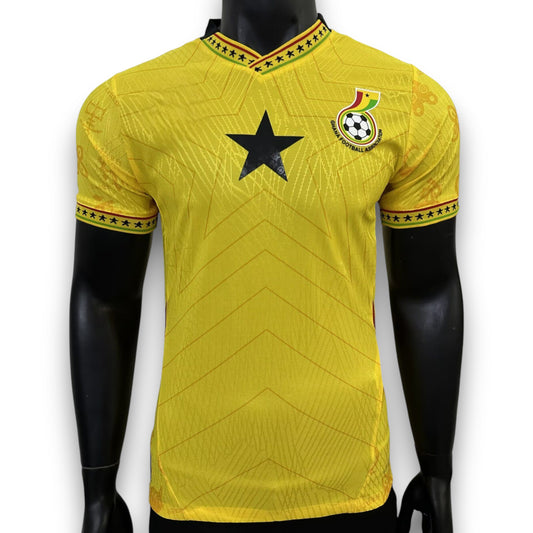 Camiseta Ghana 2025-2026 Visitante Version Pro Player