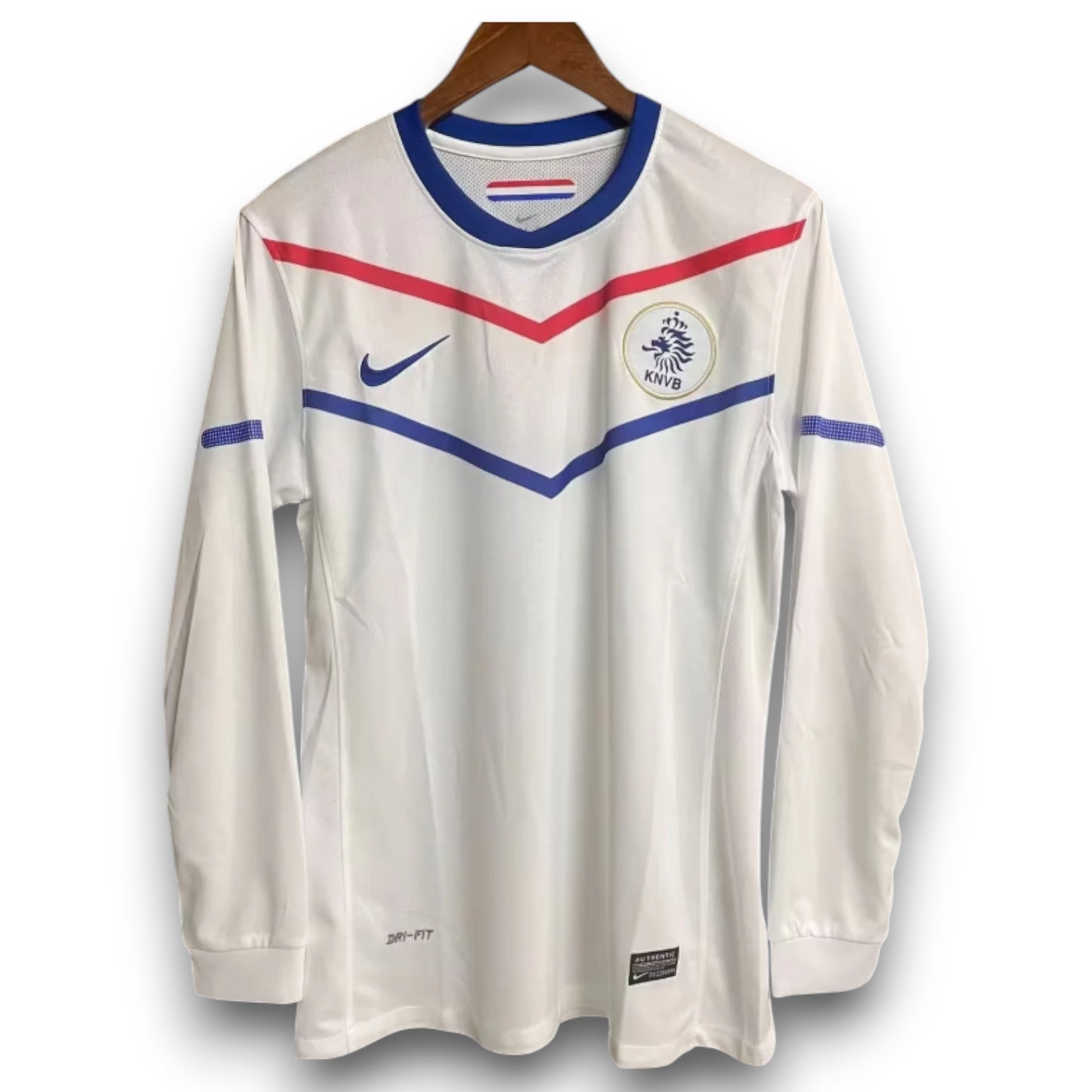 Camiseta Holanda 2010 Visitante - Manga larga