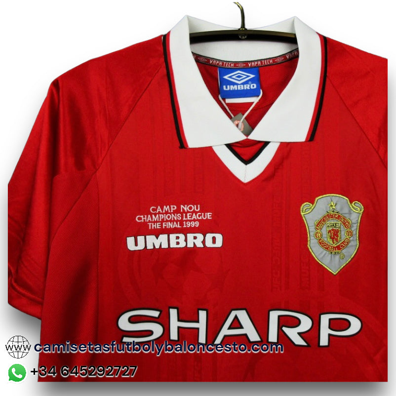 Camiseta Manchester United 1999-2000 Local Final UCL