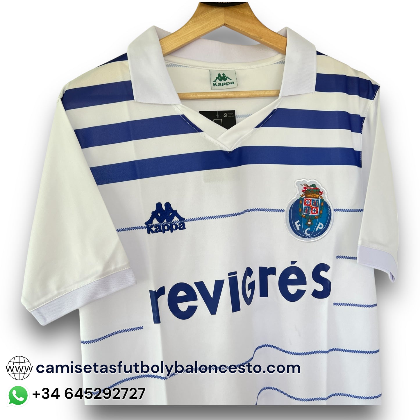 Camiseta Oporto 1985-1986 Visitante