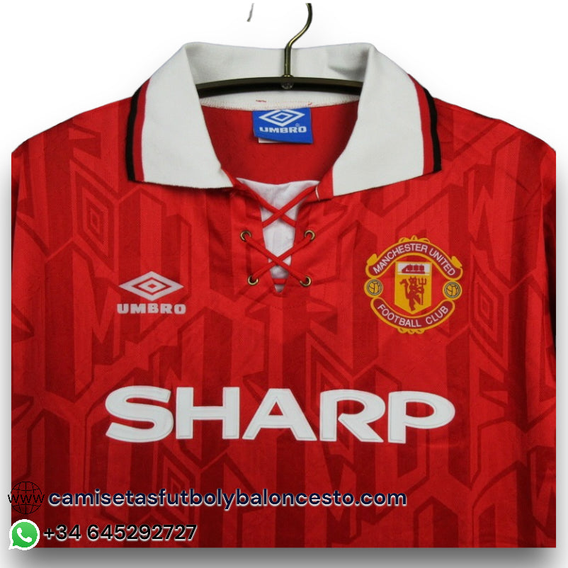 Camiseta Manchester United 1992-1994 Local