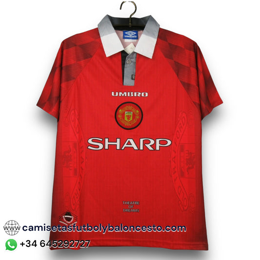 Camiseta Manchester United 1996-1997 Local