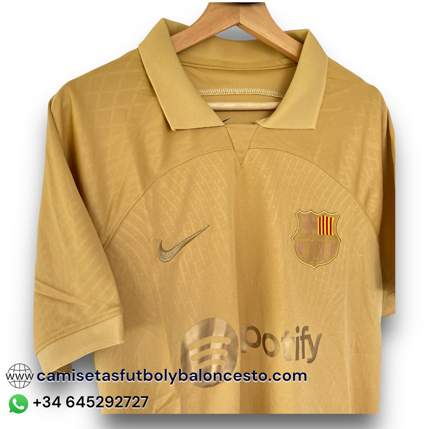 Camiseta Barcelona 2023-2024 Gold