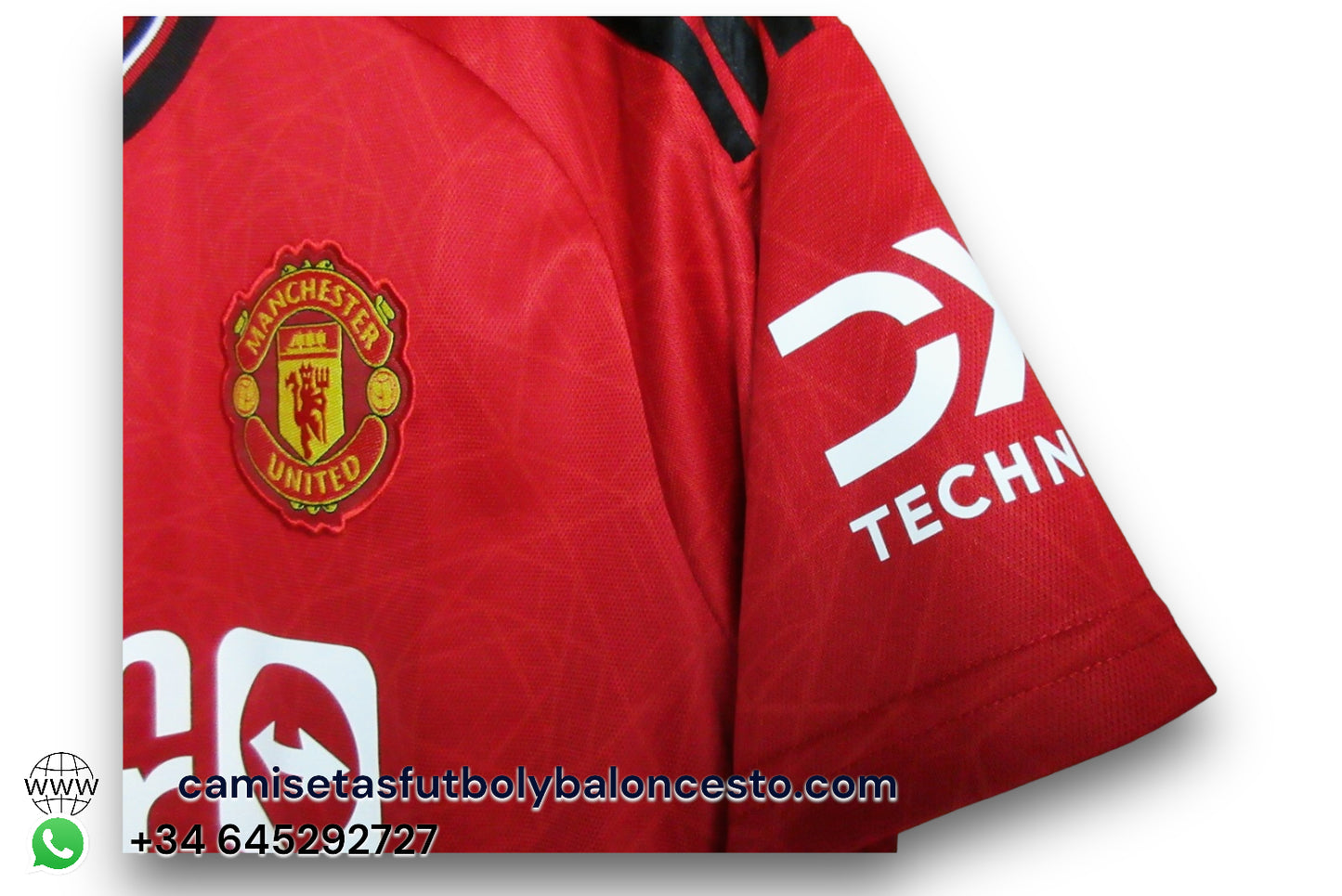 Camiseta Manchester United 2023-2024 Local