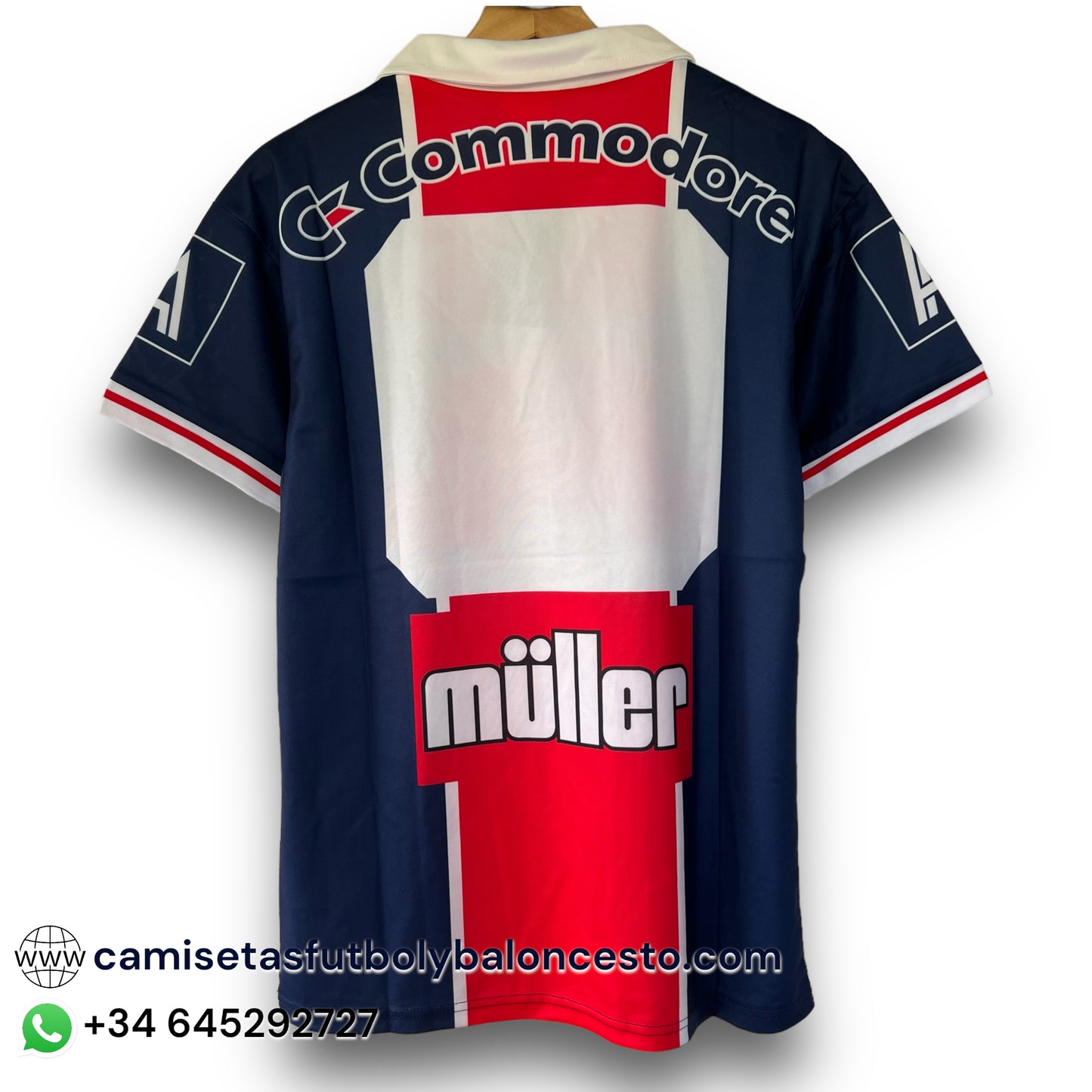 Camiseta PSG 1991-1992 Local