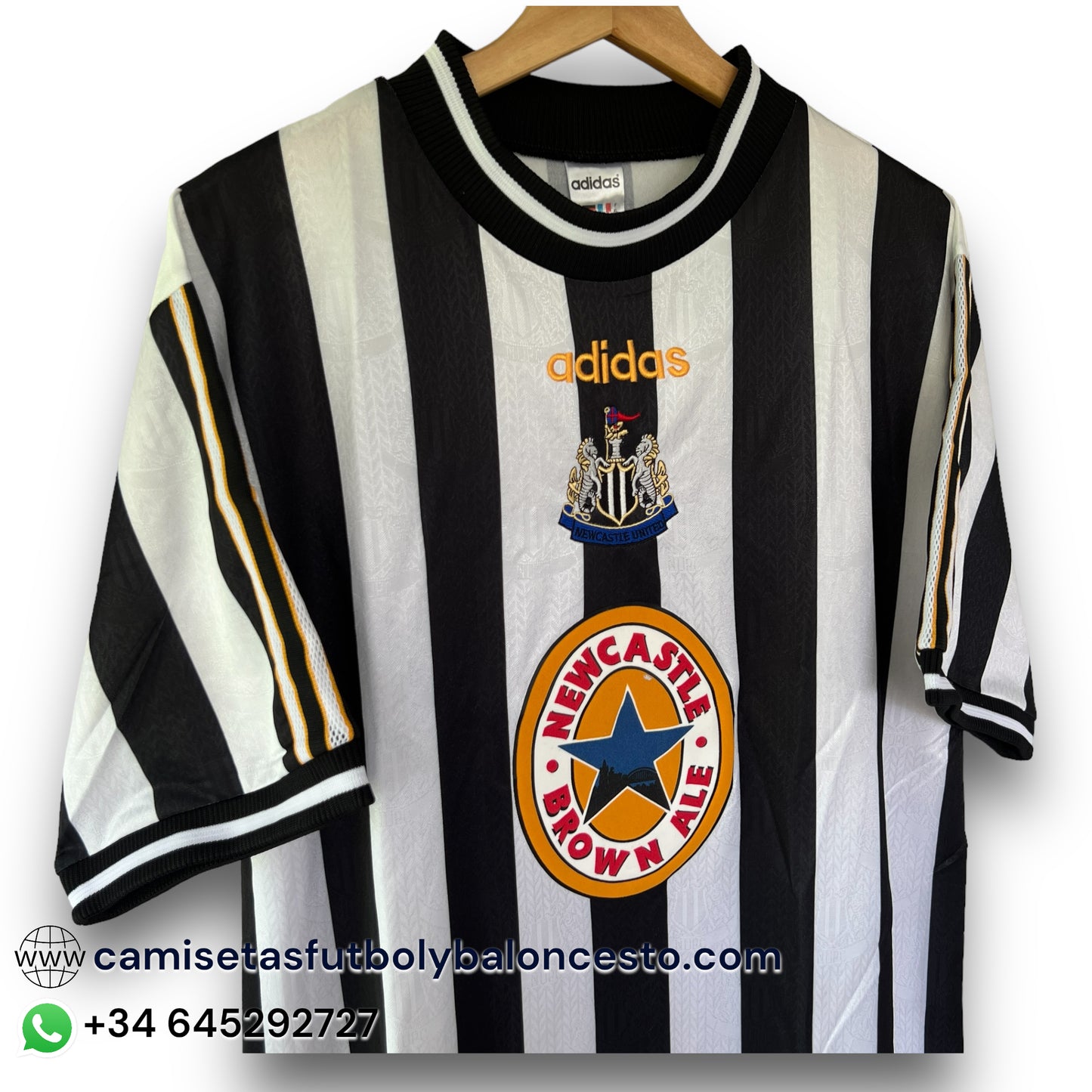 Camiseta Newcastle 1997-1998 Local