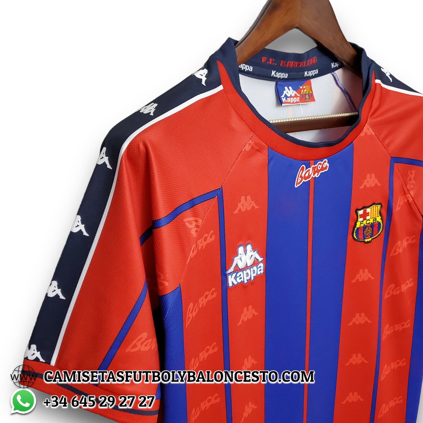 Camiseta Barcelona 1997-1998 Local