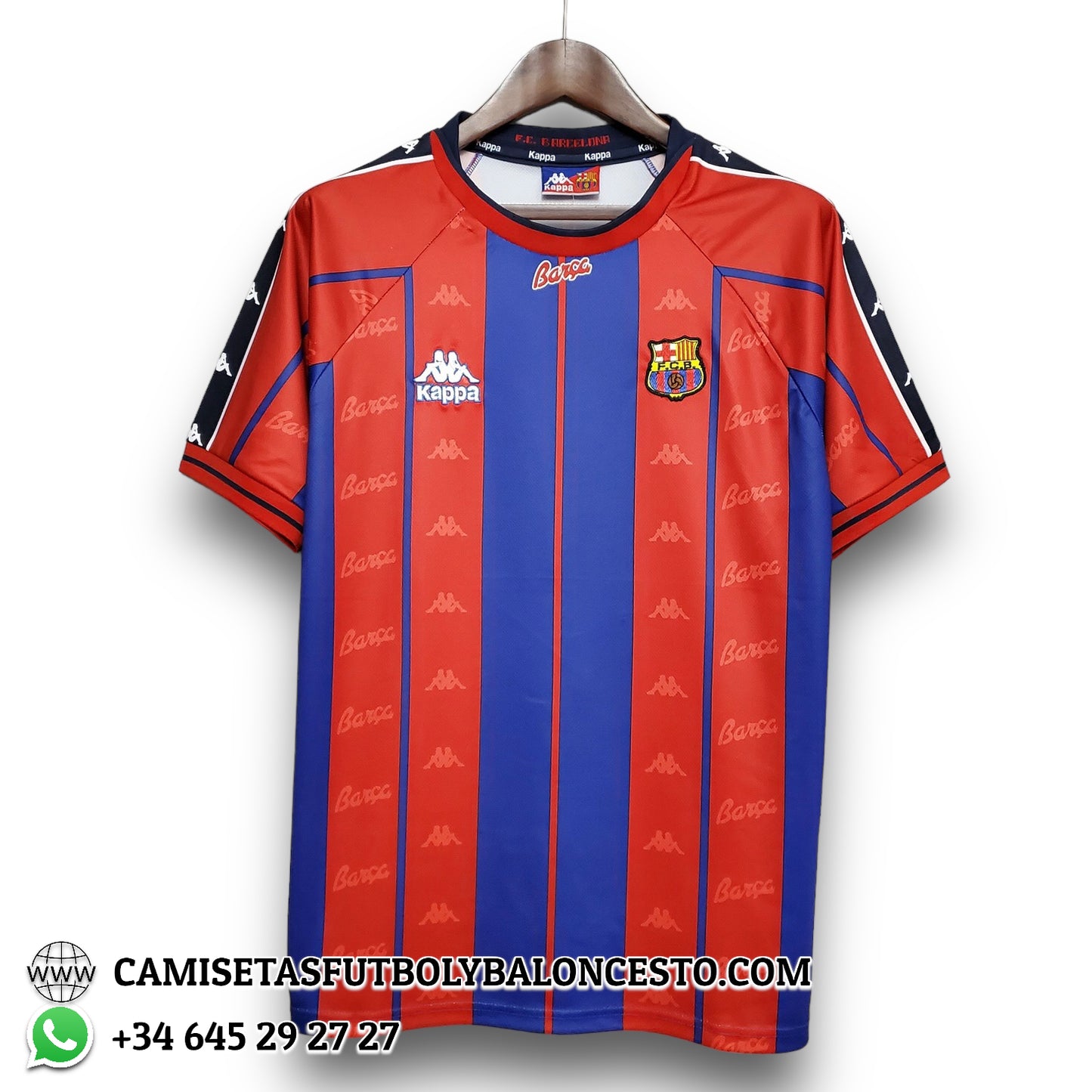 Camiseta Barcelona 1997-1998 Local