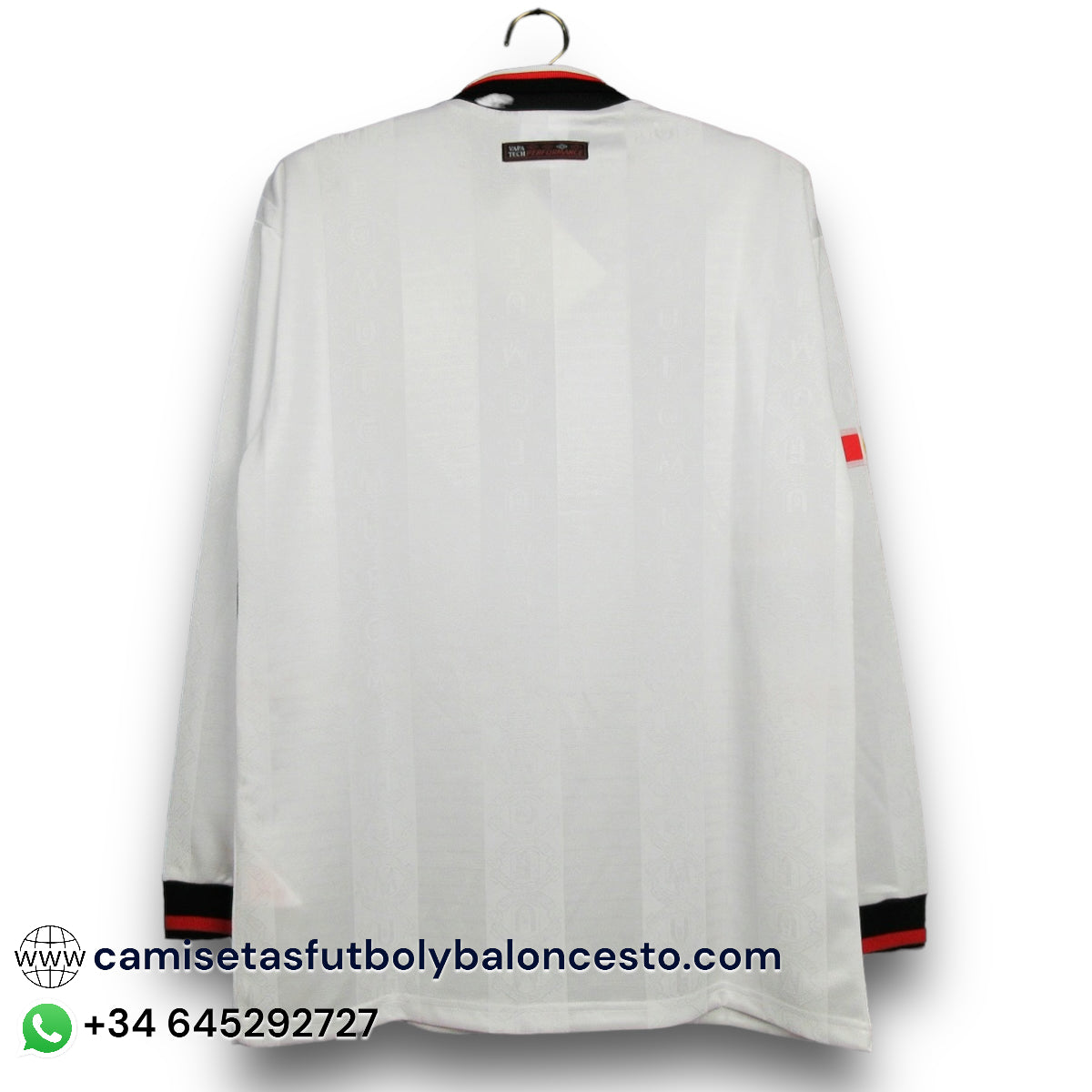 Camiseta Manchester United 1997-1999 Visitante Manga Larga