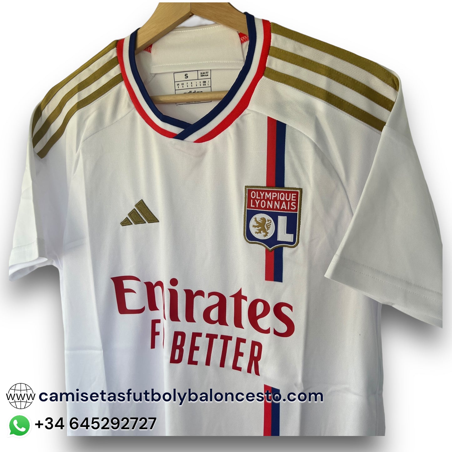 Camiseta Olympique de Lyon 2023-2024 Local