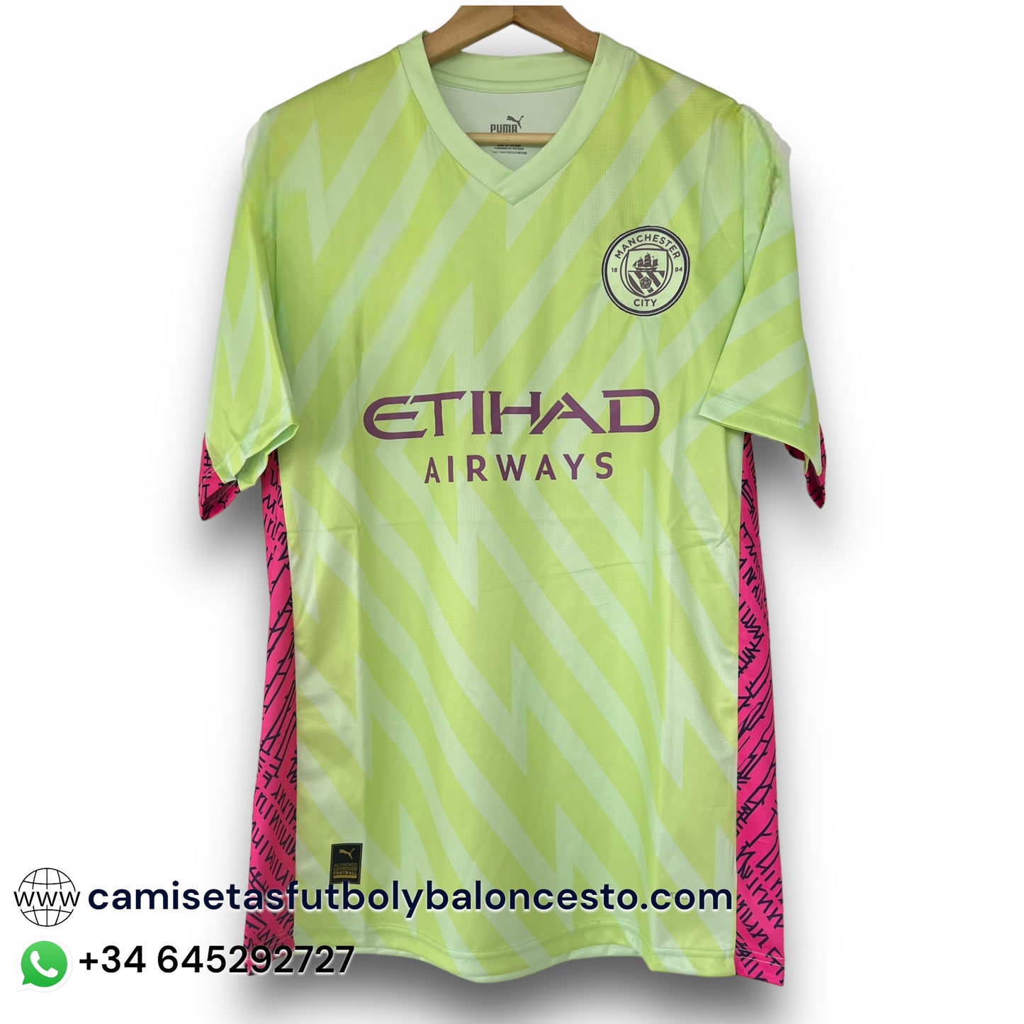 Camiseta Manchester City 2023-2024 Portero Alternativa