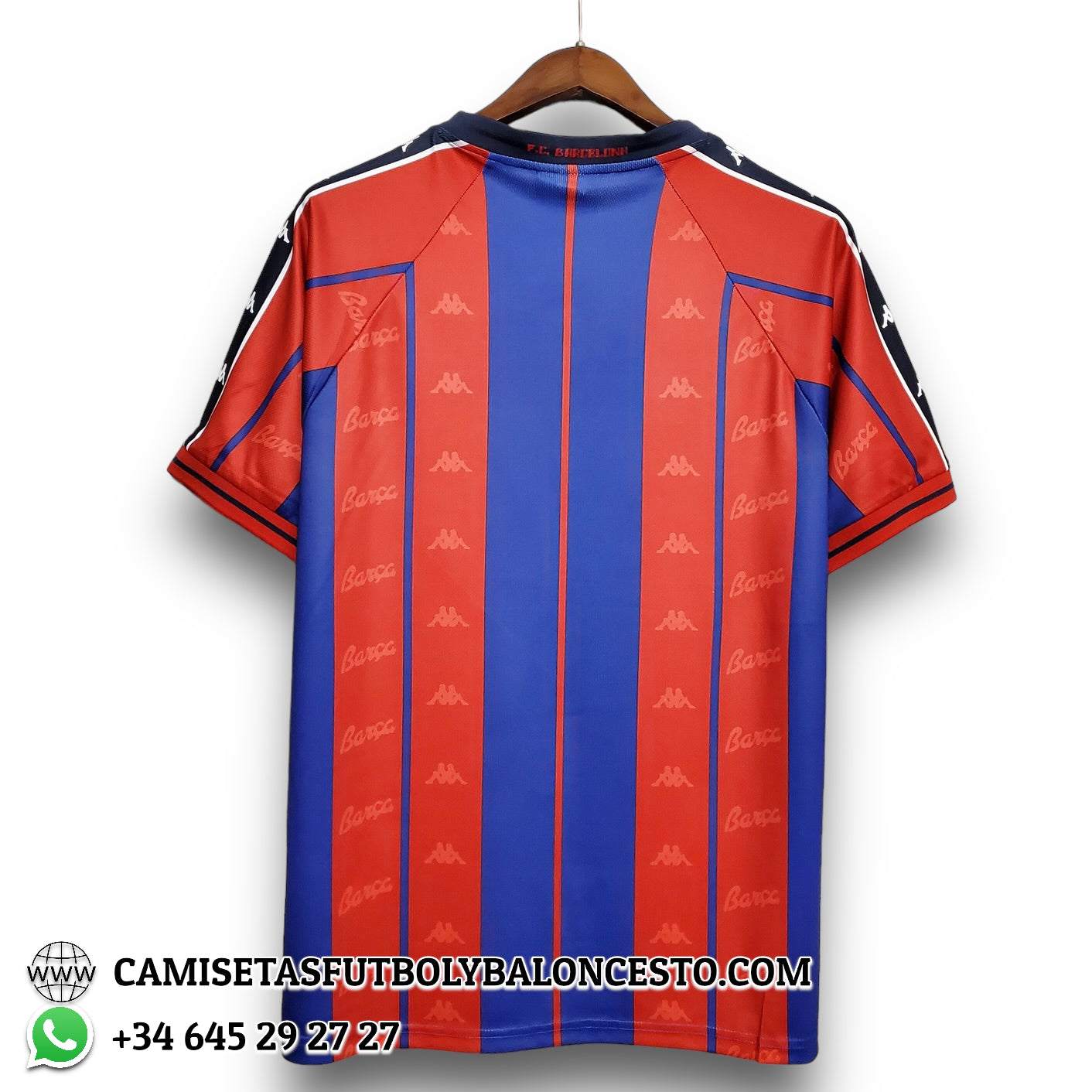 Camiseta Barcelona 1997-1998 Local