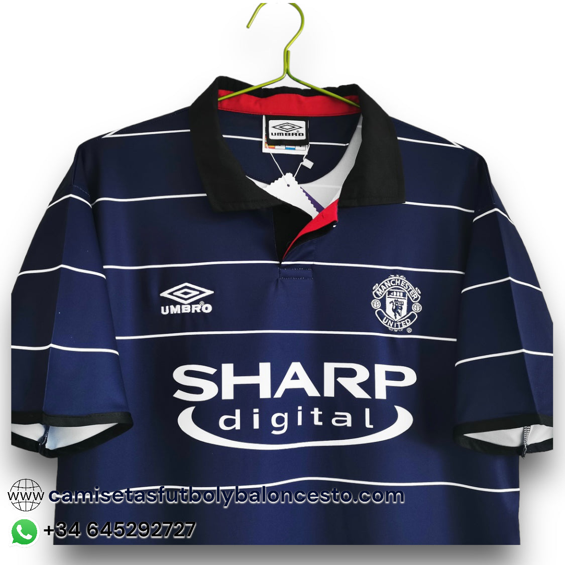 Camiseta Manchester United 1999-2000 Visitante