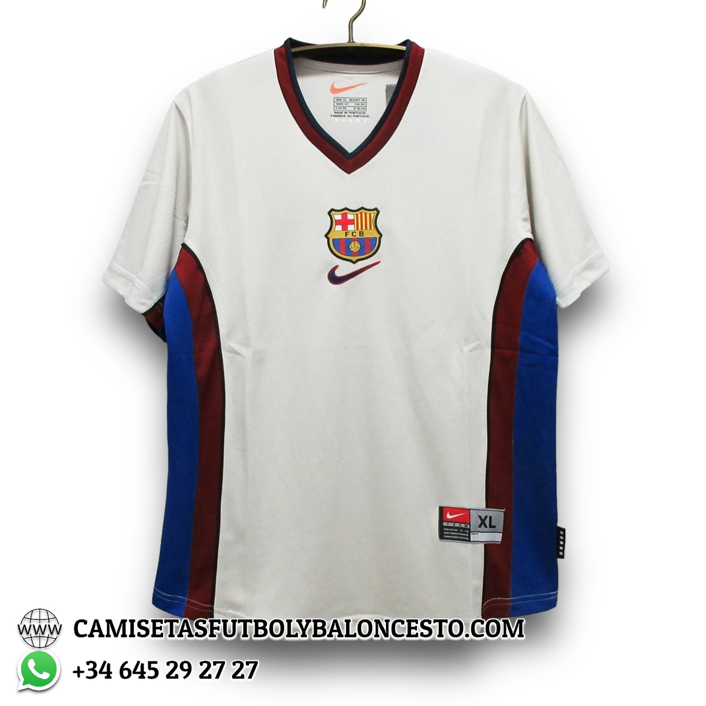 Camiseta Barcelona 1998-1999 Visitante