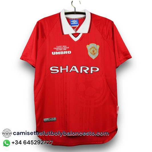 Camiseta Manchester United 1999-2000 Local Final UCL