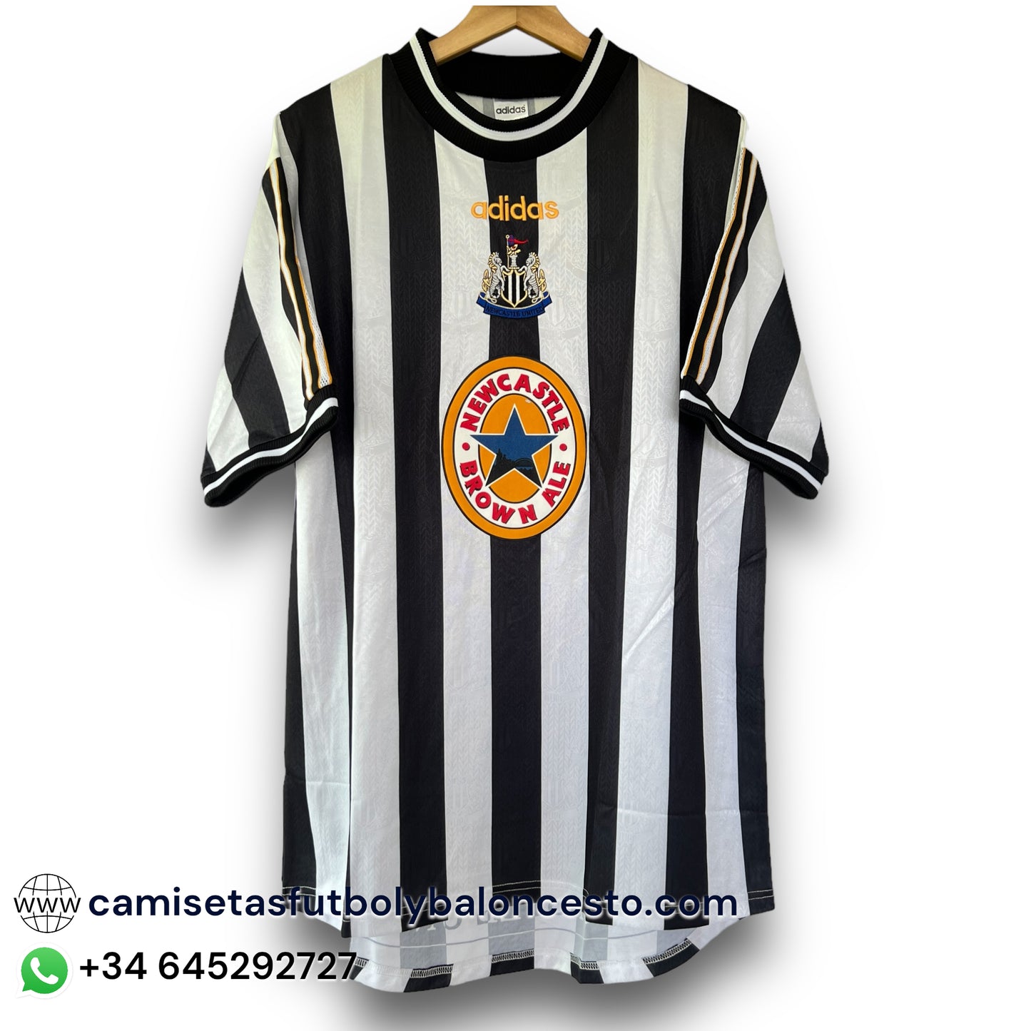 Camiseta Newcastle 1997-1998 Local