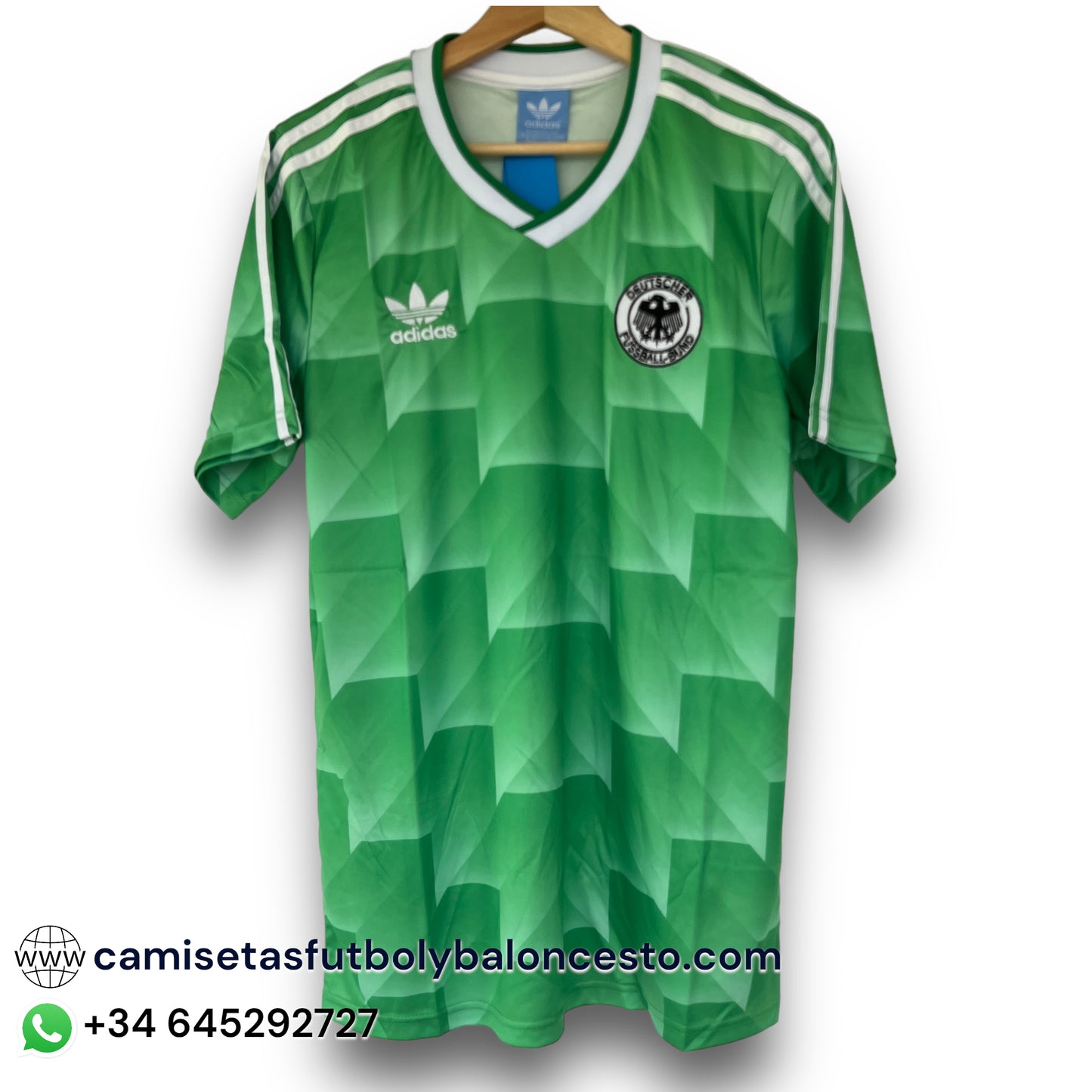 Camiseta Alemania 1990 Visitante