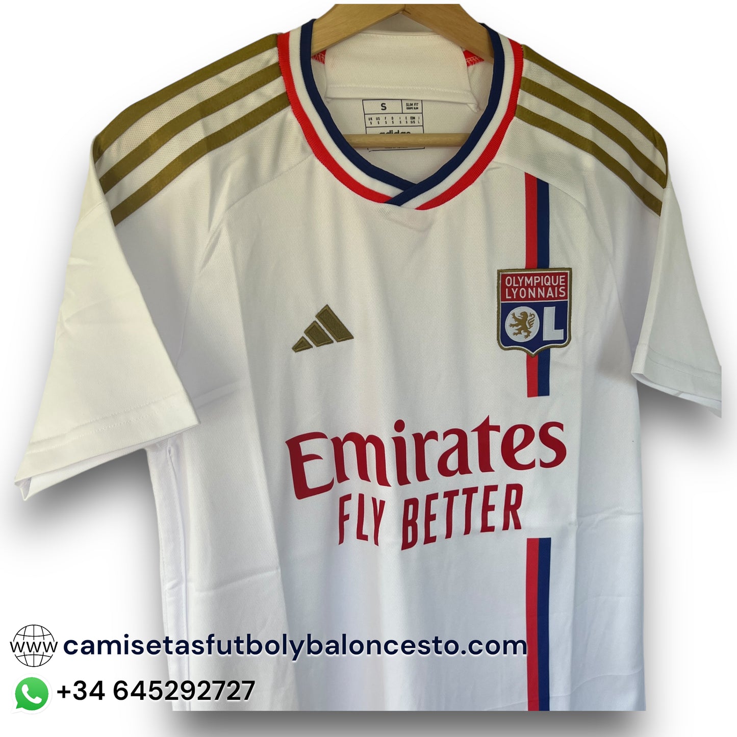 Camiseta Olympique de Lyon 2023-2024 Local