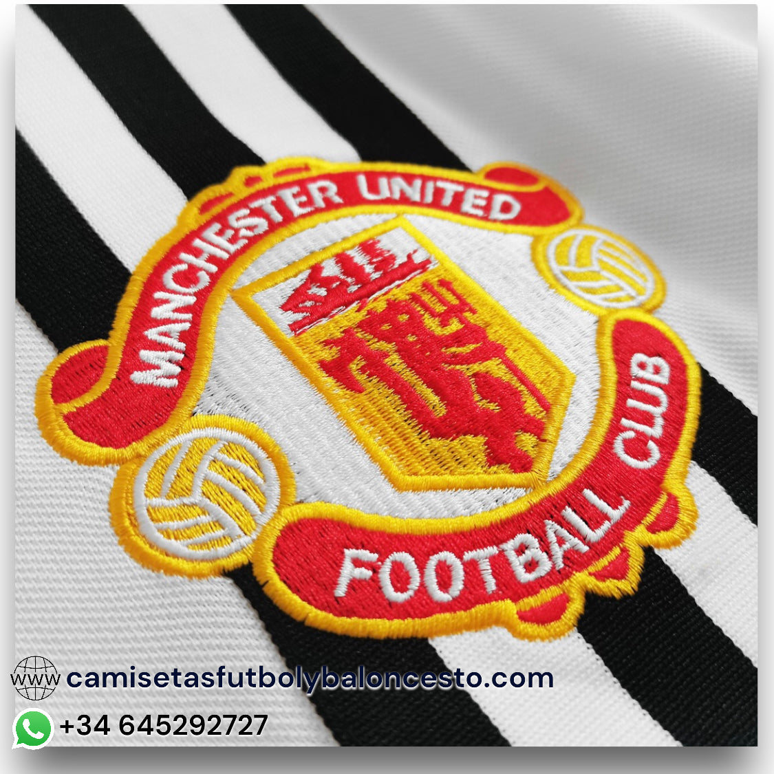 Camiseta Manchester United 1975-1980 Visitante