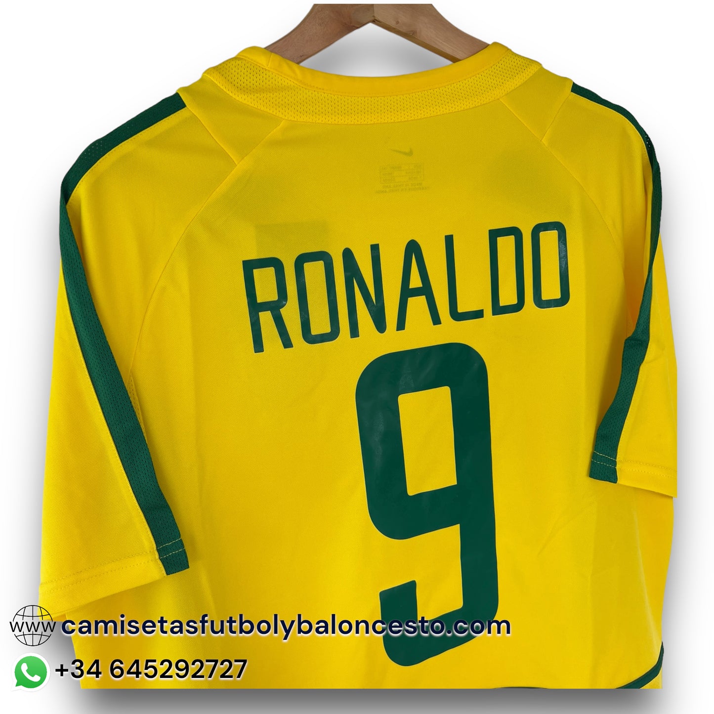 Camiseta Brasil 2002 Local