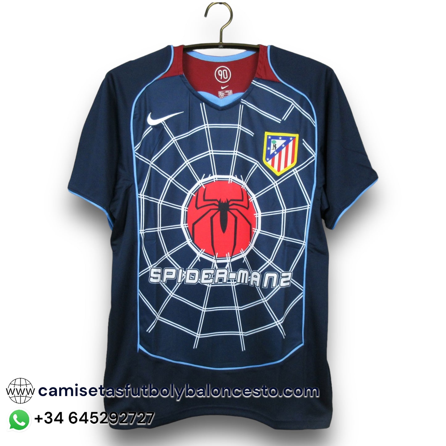 Camiseta Atletico de Madrid 2004-2005 Visitante