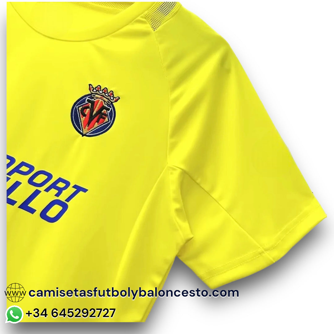 Camiseta Villarreal 2005-2006 Local