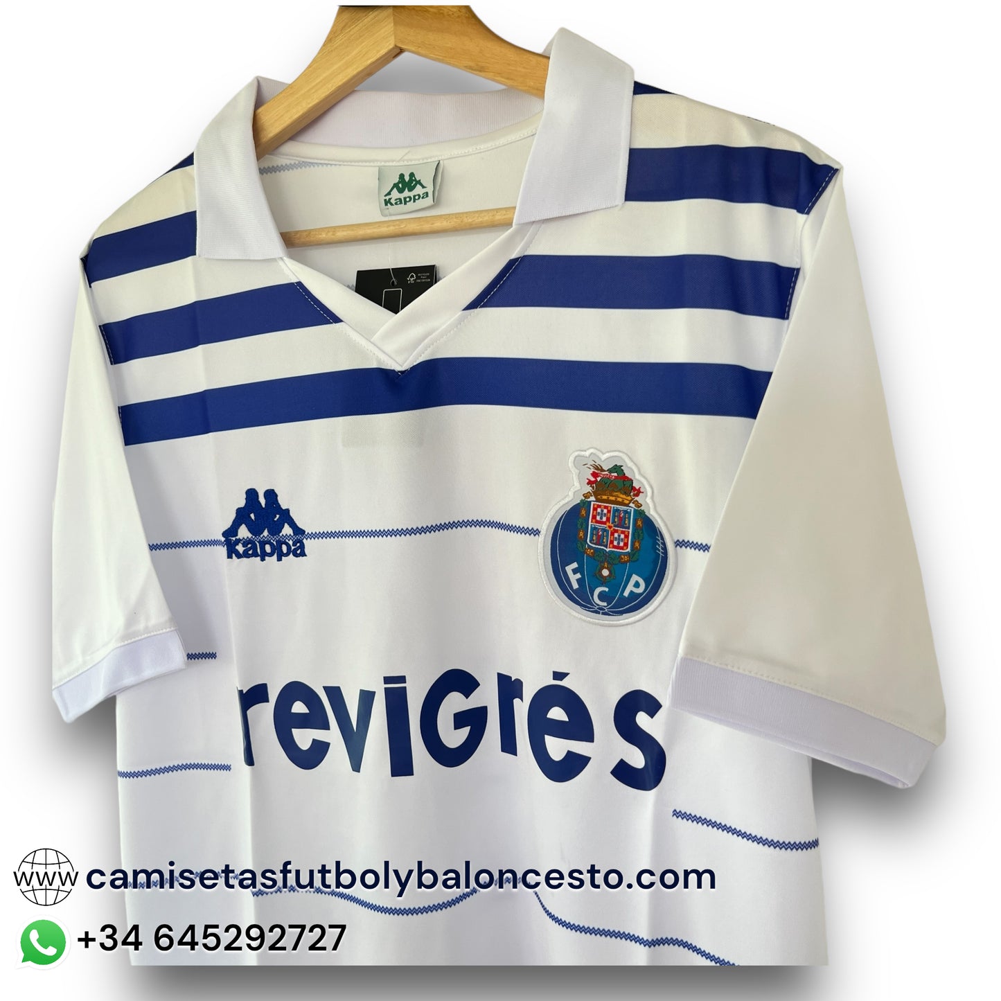 Camiseta Oporto 1985-1986 Visitante