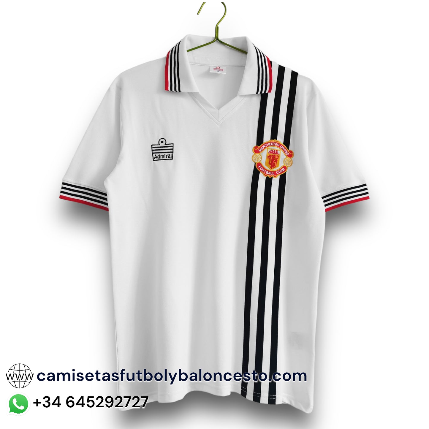 Camiseta Manchester United 1975-1980 Visitante