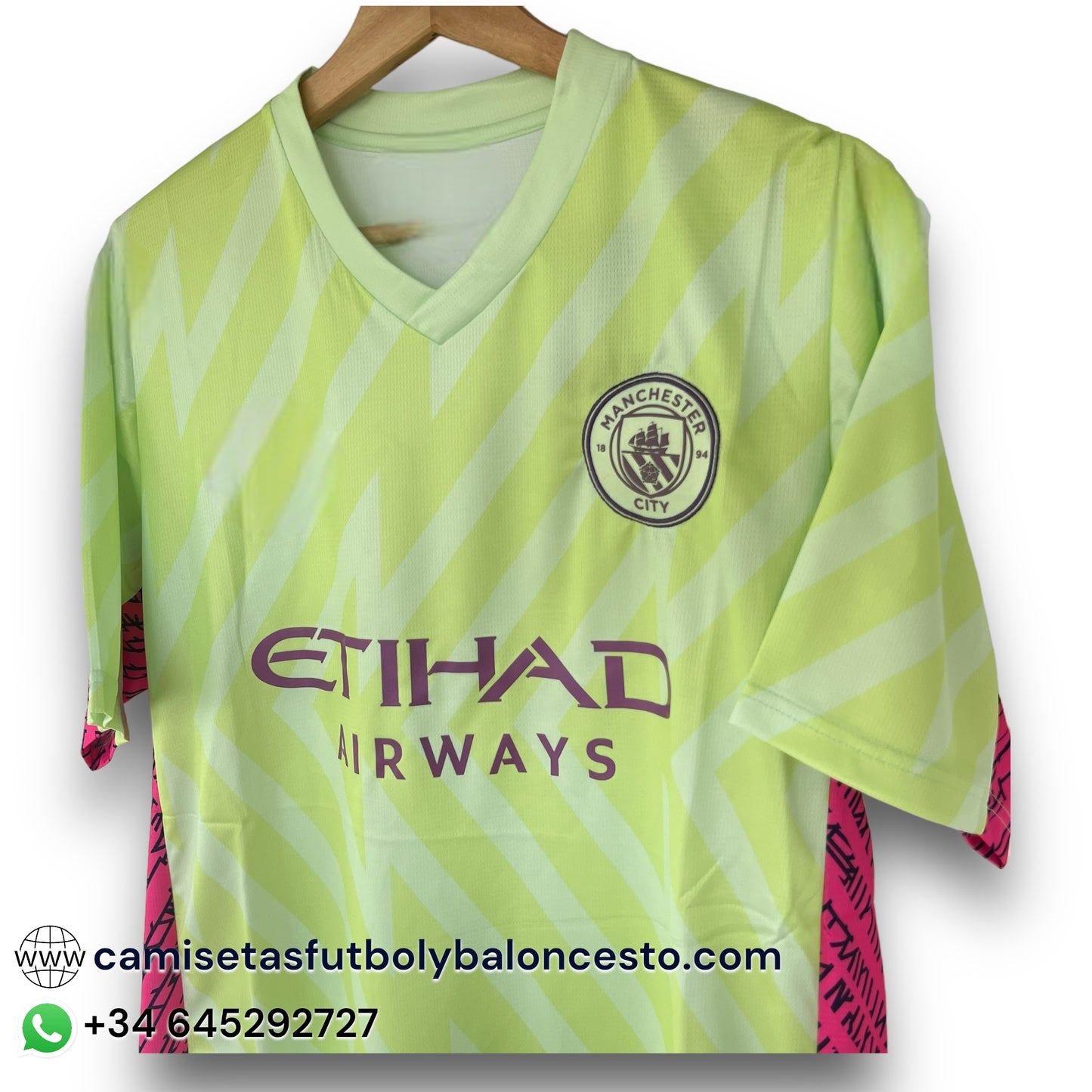 Camiseta Manchester City 2023-2024 Portero Alternativa