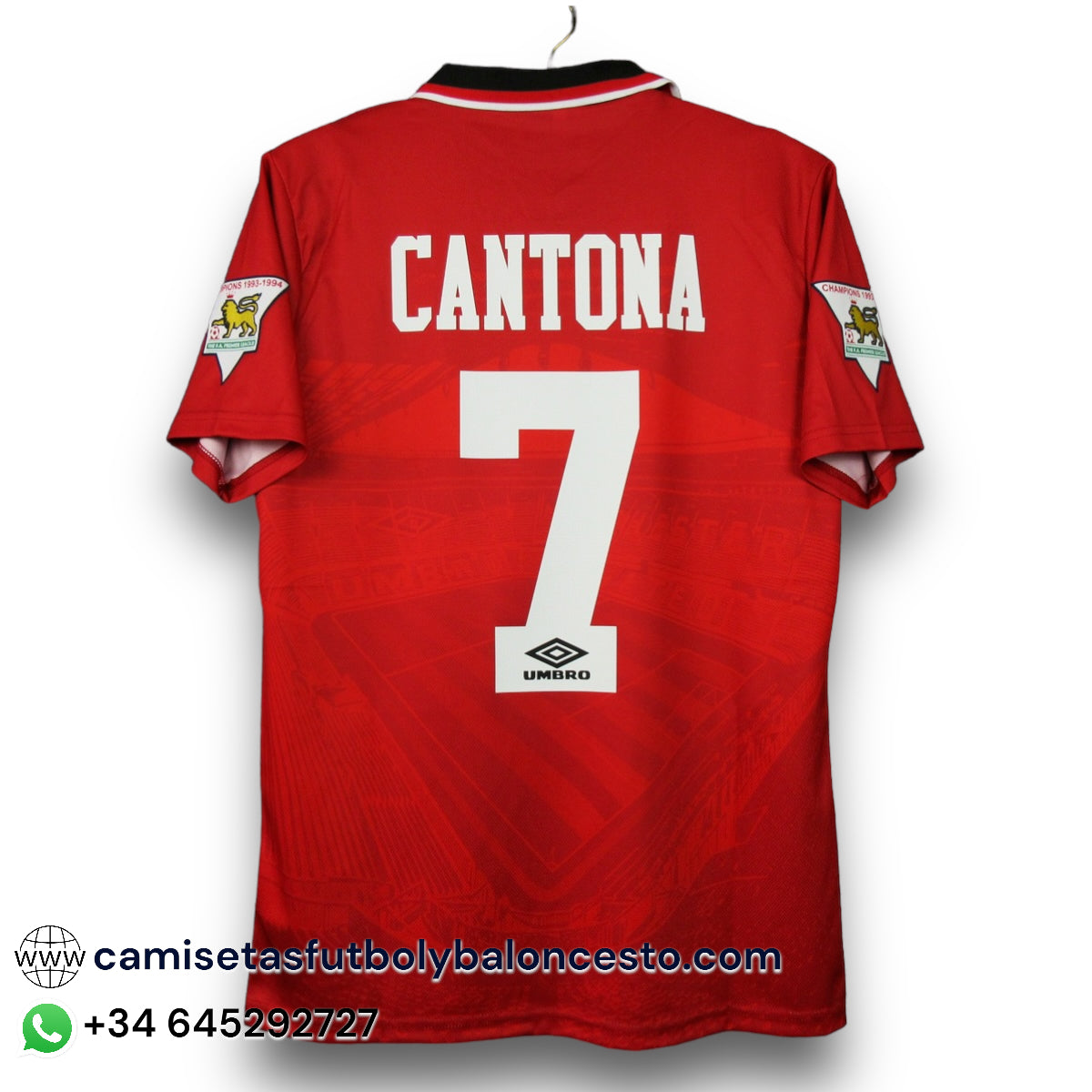 Camiseta Manchester United 1994-1996 Local