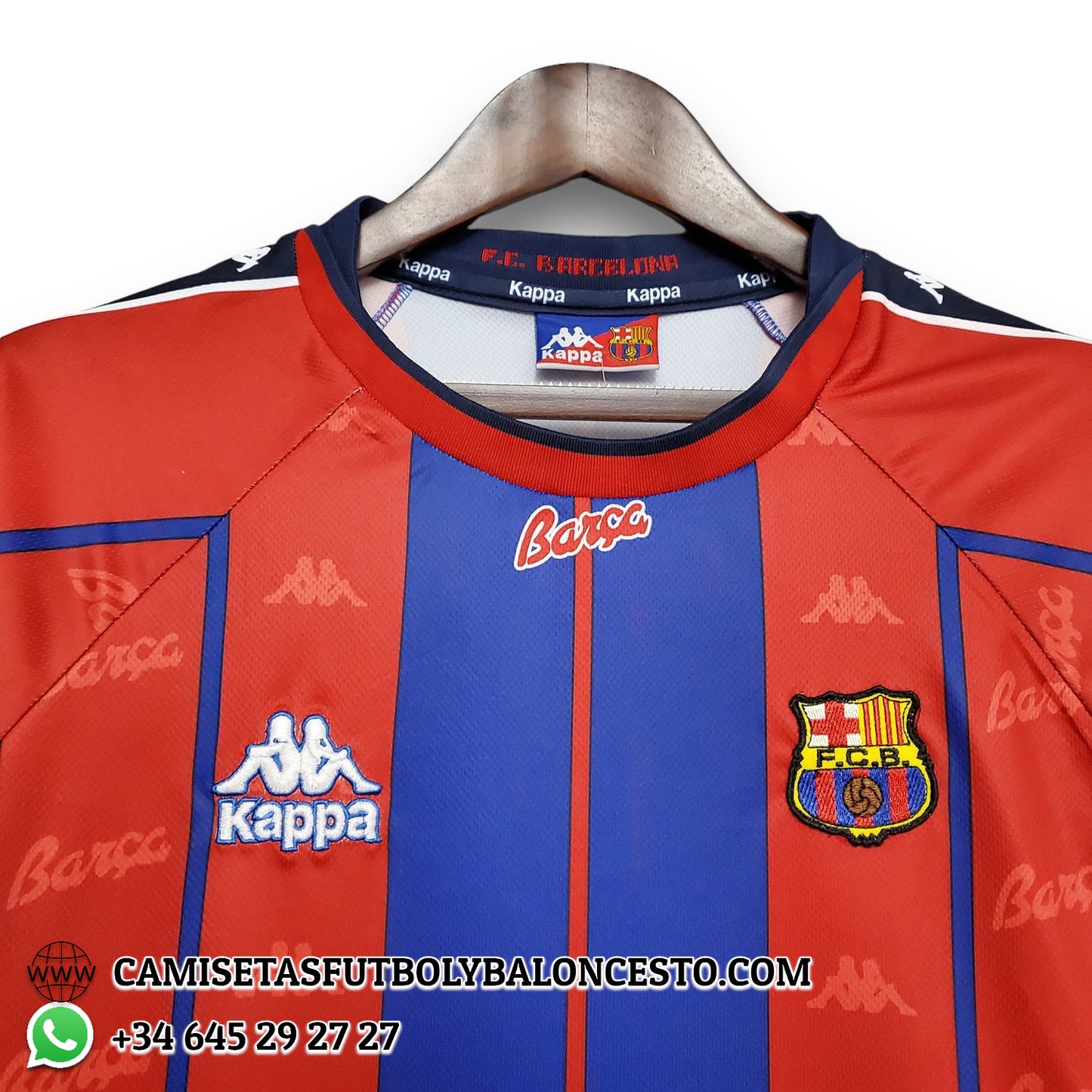 Camiseta Barcelona 1997-1998 Local