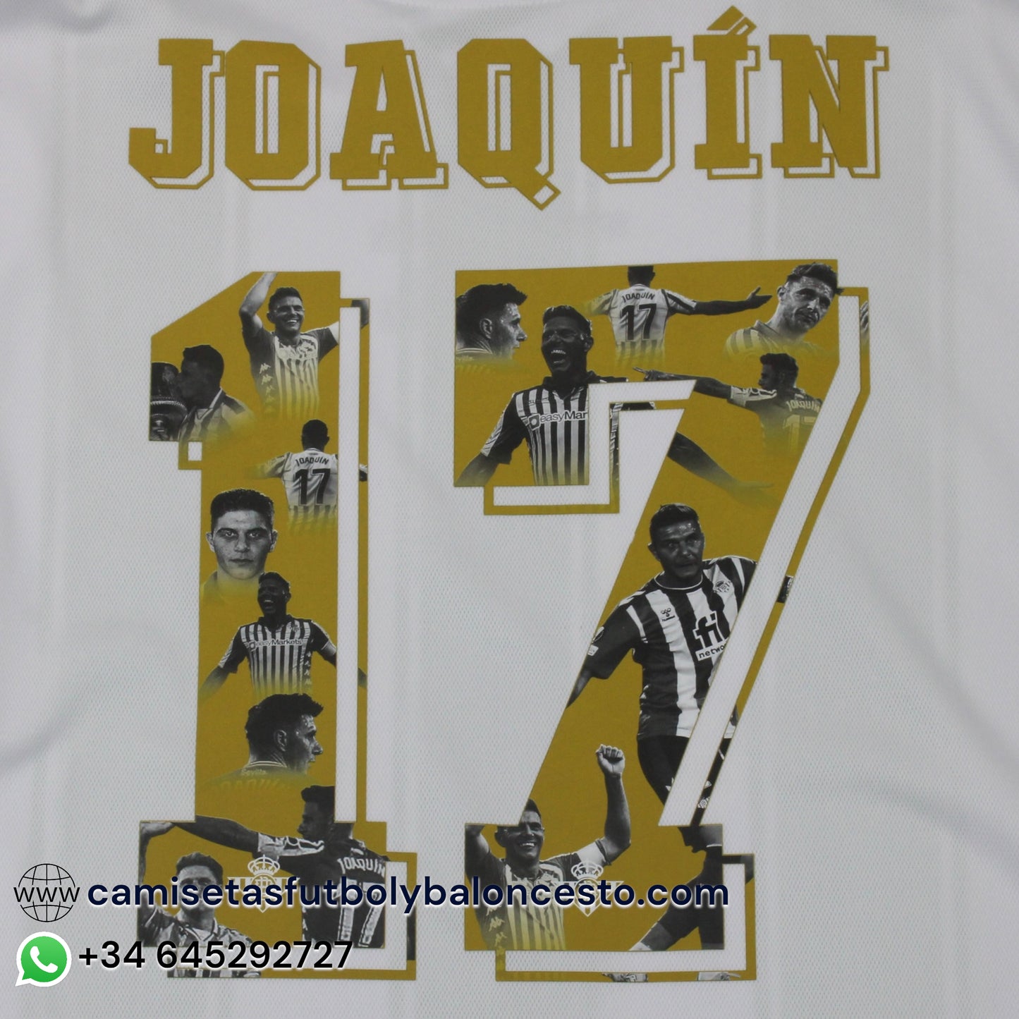 Camiseta Real Betis 2023-2024 Homenaje Joaquín