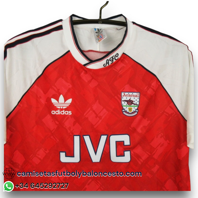 Camiseta Arsenal 1990-1992 Local