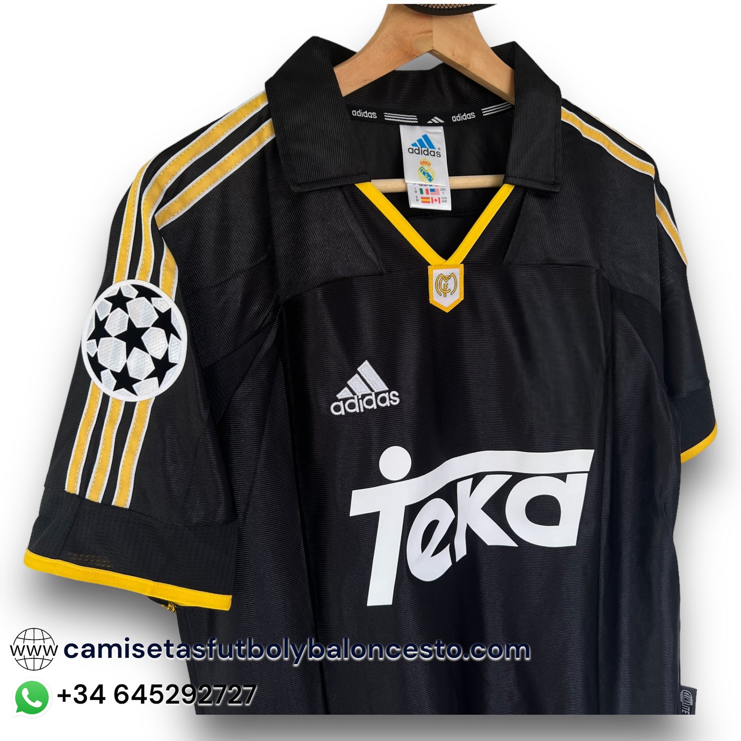 Camiseta Real Madrid 1999-2000 Visitante