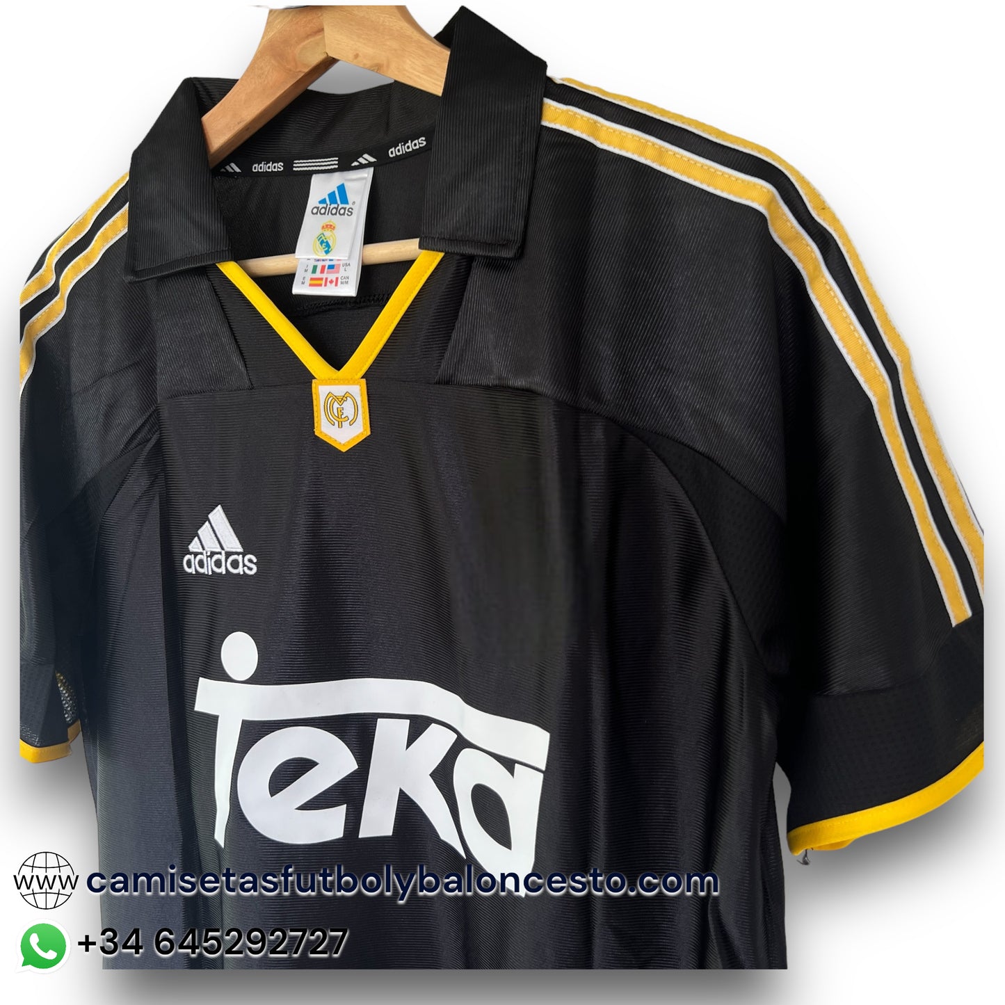 Camiseta Real Madrid 1999-2000 Visitante