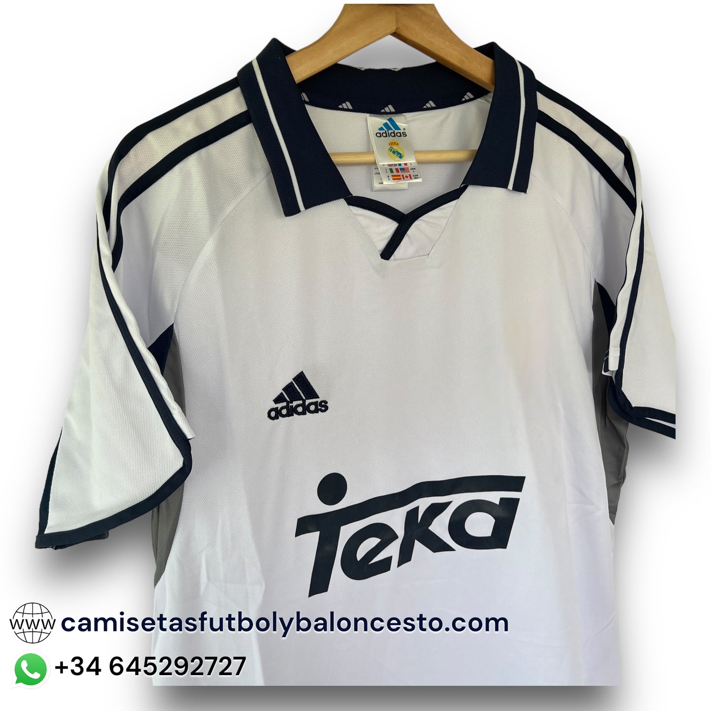 Camiseta Real Madrid 2000-2001 Local