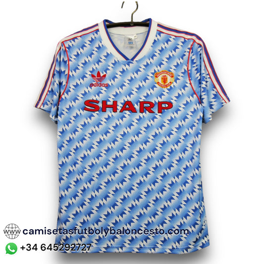 Camiseta Manchester United 1990-1992 Visitante