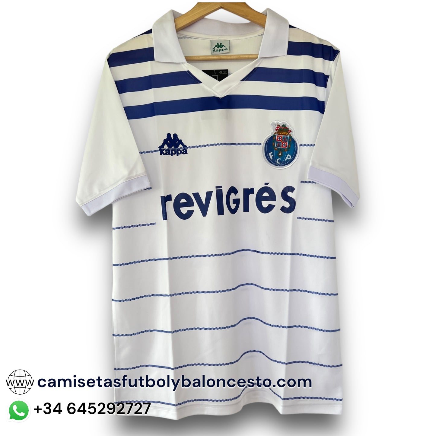 Camiseta Oporto 1985-1986 Visitante