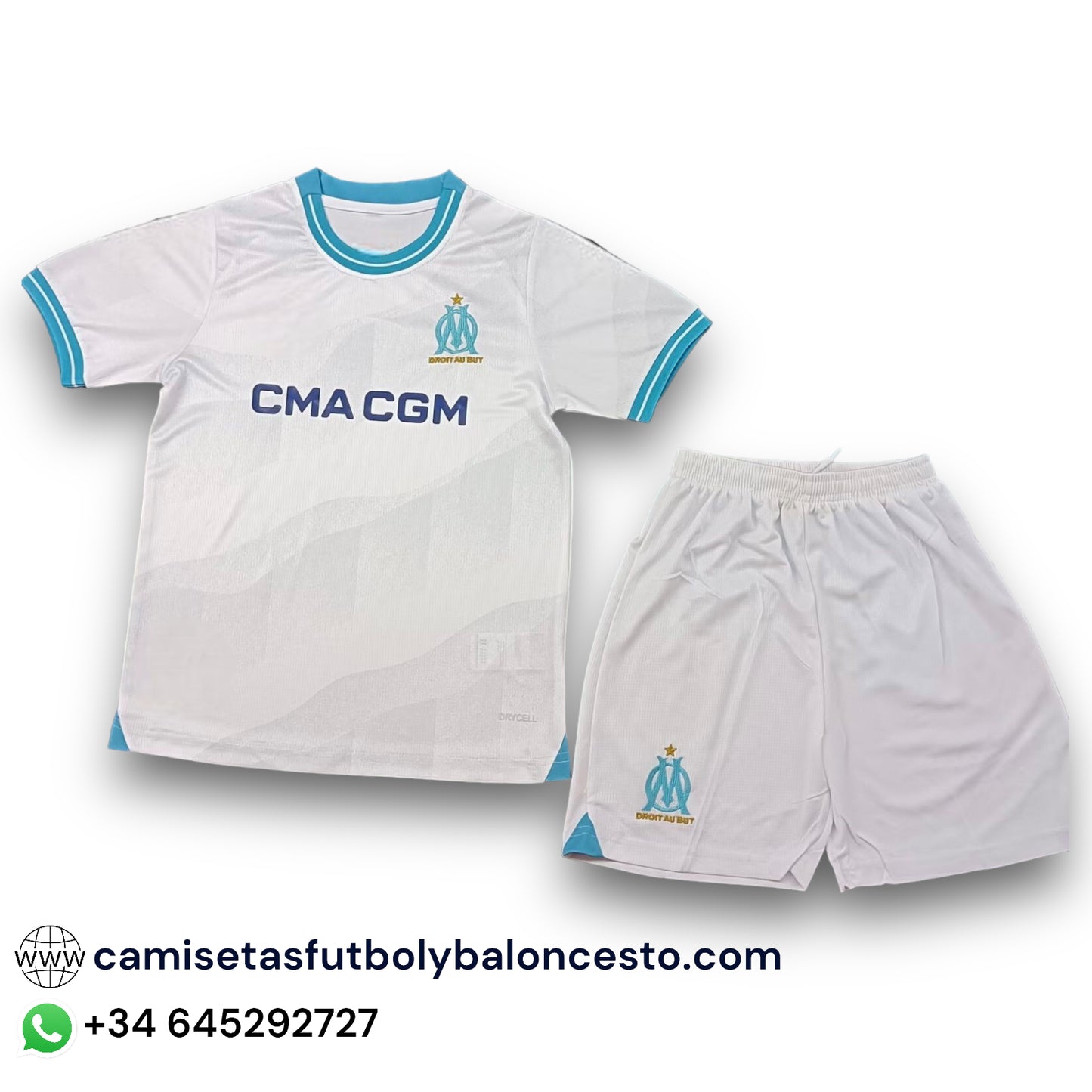 Camiseta Olympique Marsella 2023-2024 Local