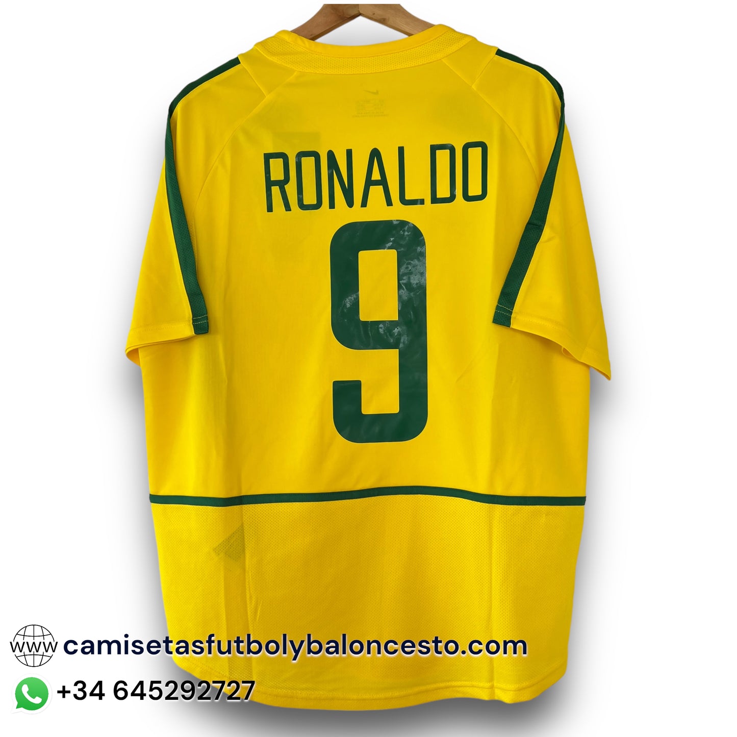 Camiseta Brasil 2002 Local